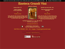 Tablet Screenshot of grandivinialba.com